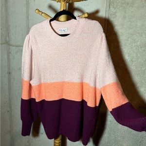 Women’s Ava & Viv Striped Sweater